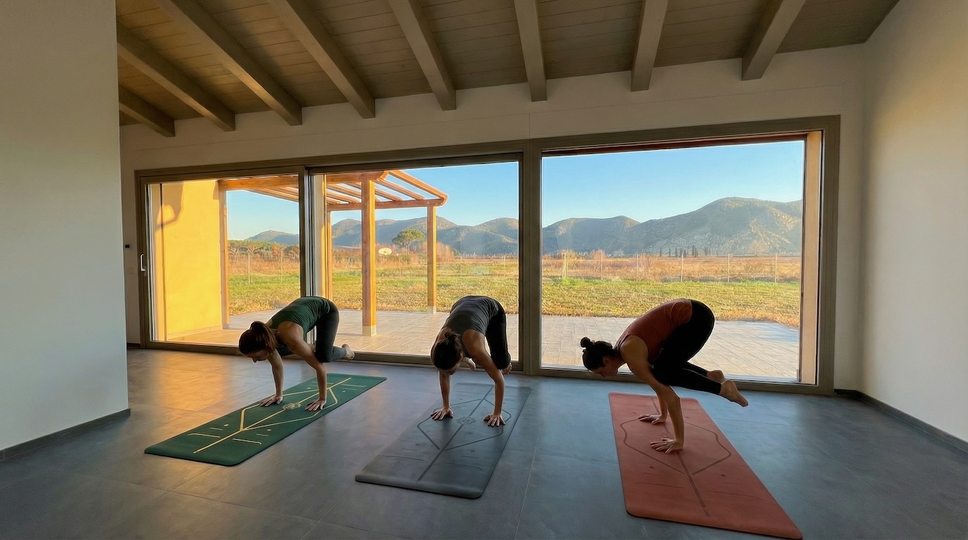 Esperienza Yoga e Vino